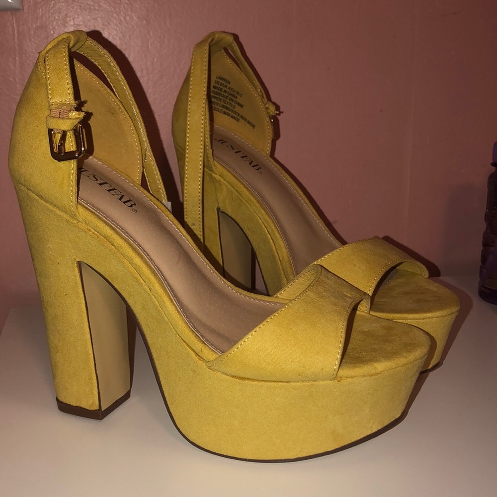 Yellow Pumps